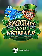 Leprechaun And Animals — Fishing — Taya365